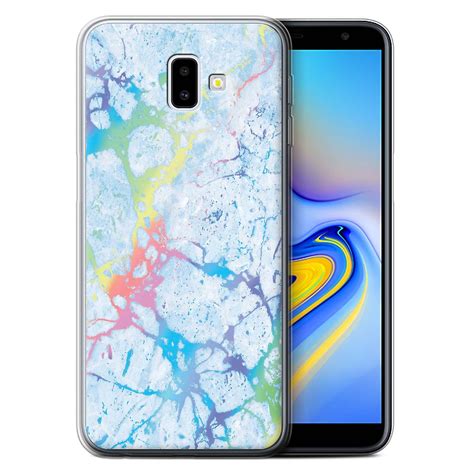 Stuff4 Gel Tpu Casecover For Samsung Galaxy J6 Plus 2018j610blue