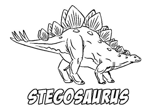 Stegosaurus Coloring Page & coloring book. 6000+ coloring pages.