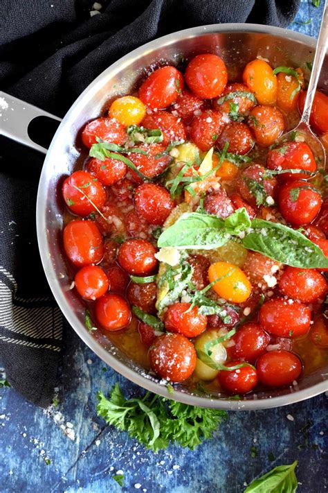 This is one of my family's favorite ways to eat tomatoes. Barefoot Contessa's Herb and Garlic Tomatoes - Lord Byron ...