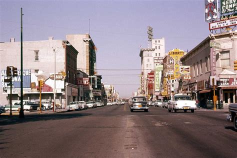 1950s Downtown Albuquerque Albuquerque News Mexico City New Mexico