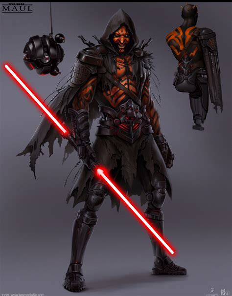 A source sent us these shots from the upcoming episode i insider's guide cd from lucasarts. Star Wars Maul Concept Art Released | DisKingdom.com ...