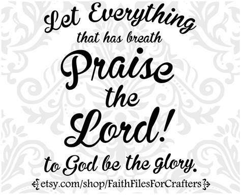 Praise The Lord Svg Praise The Lord Shirt Svg Praise The Etsy
