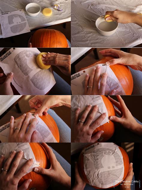 The Creative Cubby How To Use Pumpkin Carving Templates