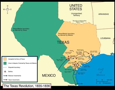 Map Of Texas Revolution Battles Business Ideas 2013