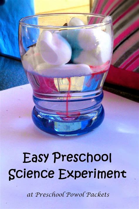Awesome Preschool Science Experiment Preschool Powol Packets