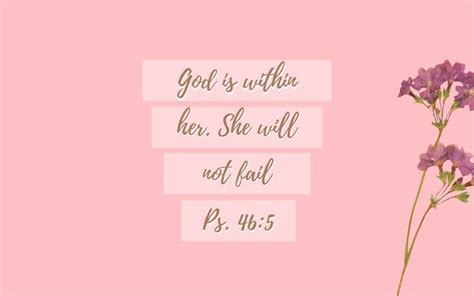 God is Within Her | Bible verse desktop wallpaper, Wallpaper bible ...