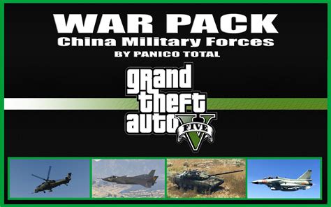 War Pack China Military Forces Add On Gta5