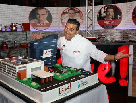 Tlcs Cake Boss Buddy Valastro Unveils Giant Specialty Cake Replica Of The New Live Hotel