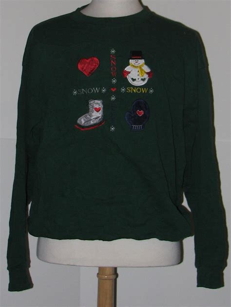 Tired And Ugly Discount Flawed Unisex Ugly Christmas Sweatshirt