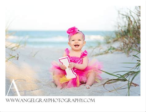 First Birthday Beach Photography St Augustine Florida Photographer