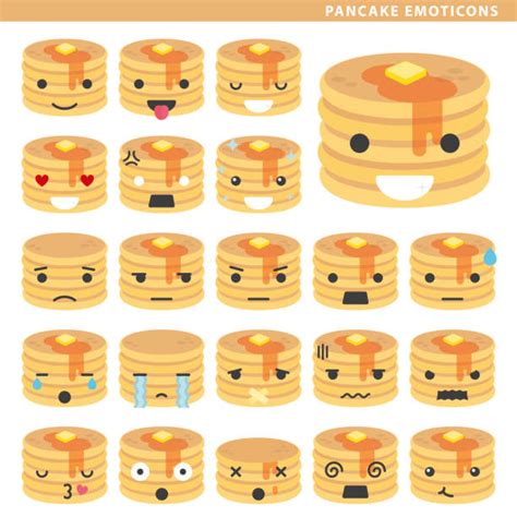 Pancake Face Illustrations Royalty Free Vector Graphics And Clip Art