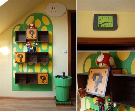 Mario and luigi bedroom decoration. super-mario-bedroom-theme | HomeMydesign