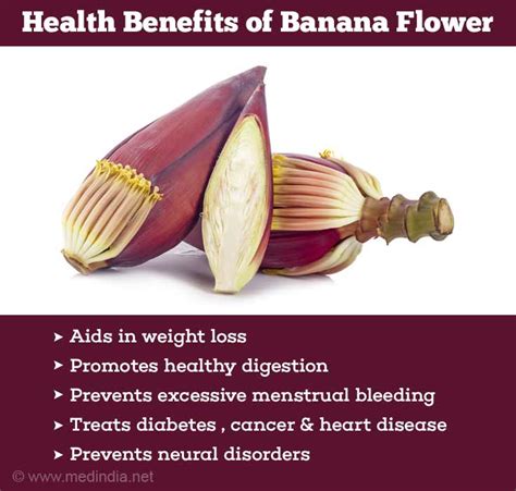 Health Benefits Of Banana Flower