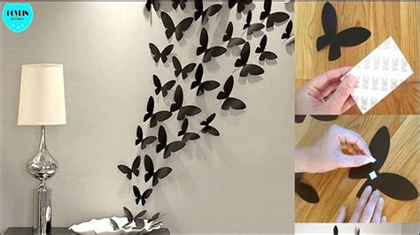Semoga bermanfaat dan dapat menambah wawasan kita. DIY Dekorasi Kamar Dengan Hiasan Kupu-Kupu Dari Kertas ...
