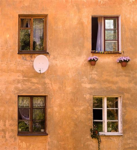 Old House Windows Stock Photo Image Of Colorful Calm 16011544