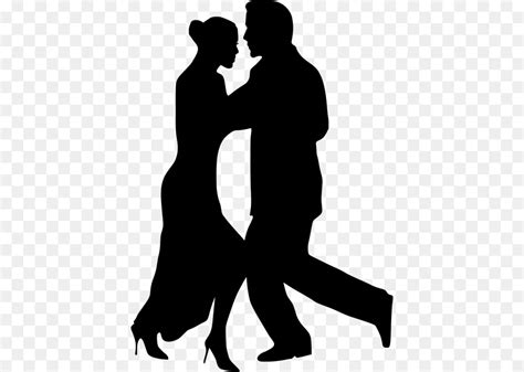 Ballroom Dance Silhouette Partner Dance Couple Dance Png Download Free Transparent