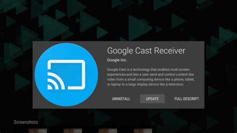 If the tv is designed to play video files via the usb port, then putting the video into an appropriate folder on the phone's usd card will enable the. Google Cast Receiver for Android TV devices now in the ...
