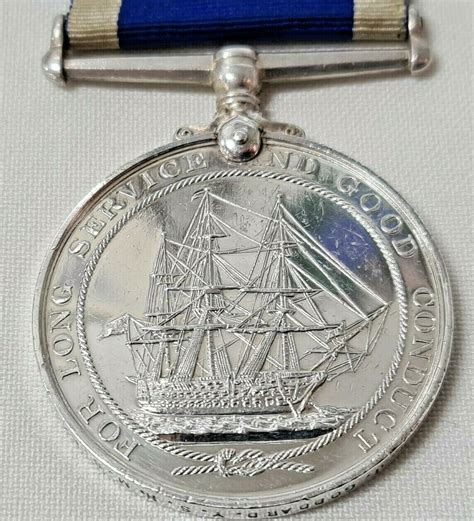 Chief Yeoman Signals Reginald Goddard Ww1 Royal Navy Long Service Medal