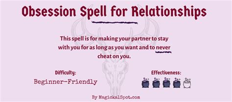 5 Powerful Obsession Spells For Yourself Or For Others Easy Love