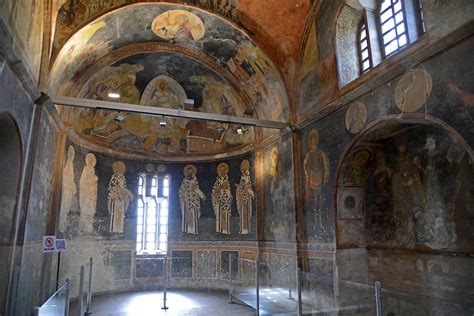 Chora Church Inside Frescoes Istanbul Geography Im Austria Forum