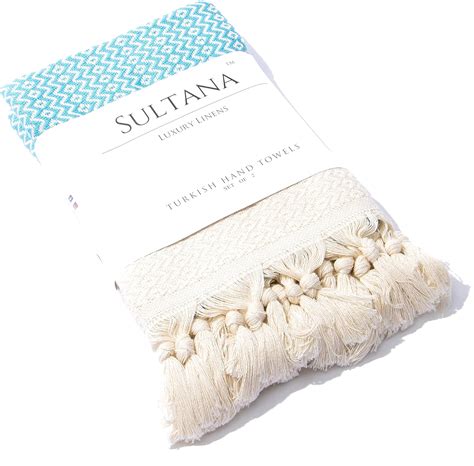 Amazon Com Sultana Luxury Linens Turkish Hand Towels Set Of