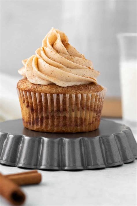 Cinnamon Cupcakes With Cinnamon Buttercream The Marble Kitchen