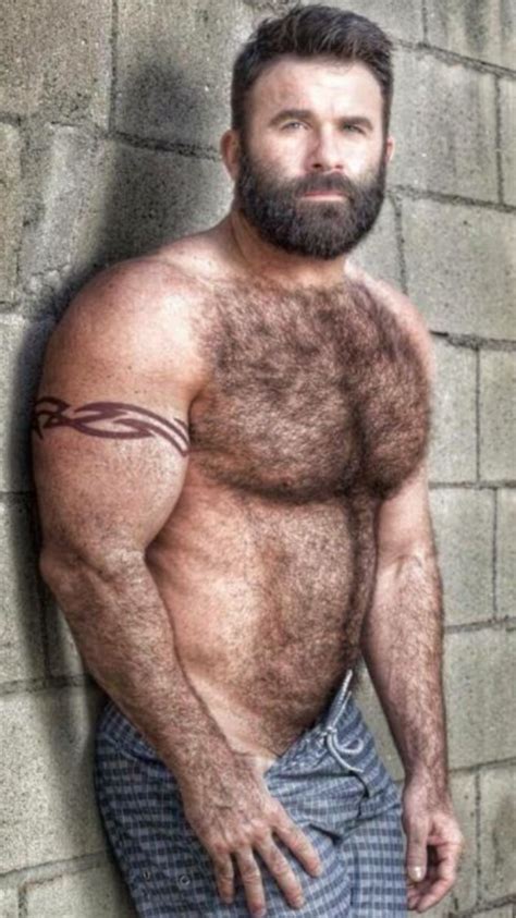 Pingl Sur Daddy Muscle Bear
