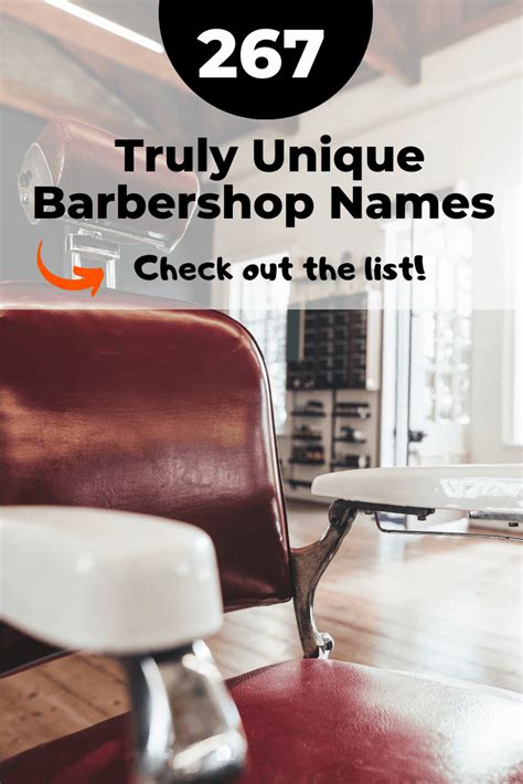 267 Unique And Cool Barbershop Names Barber Nicknames 2023