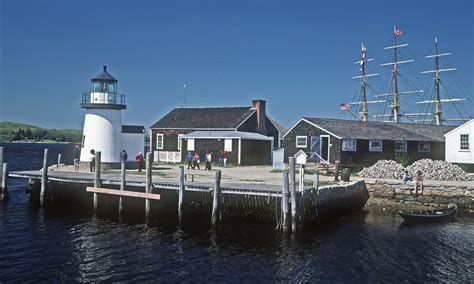 Mystic Seaport Lighthouse Mystic Ct May 1981 The Seapor Flickr