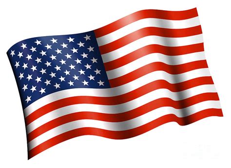 American Flag Digital Art By Fenton Wylam