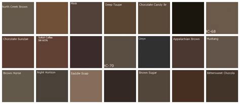 Fluidr Dark Brown Paint Colors Designers Favorite Brands Paint