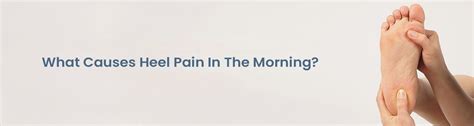 Heel Pain In The Morning Causes And Treatment