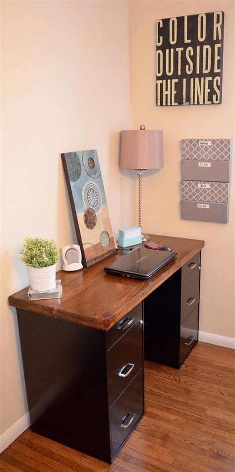 Attach the link pivot to the desk ends using the provided threaded pivot rods and screws. Creative Desk Tops Reinvented With Plywood, Cardboard, and ...