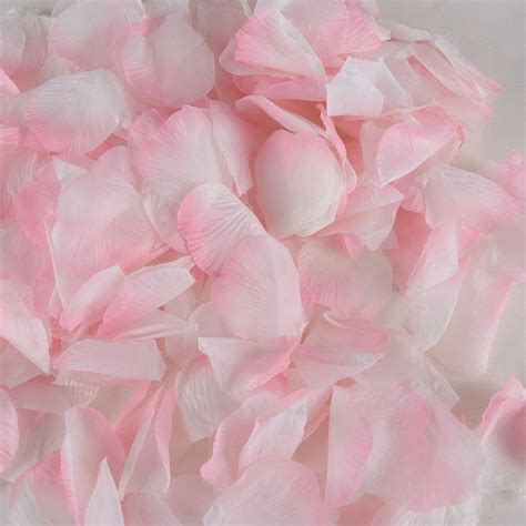 Light Pink Silk Flower Petal 400 Petals