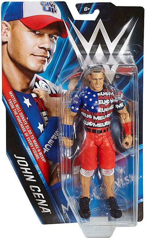 Wwe Wrestling Make A Wish John Cena Exclusive Action Figure Mattel Toys