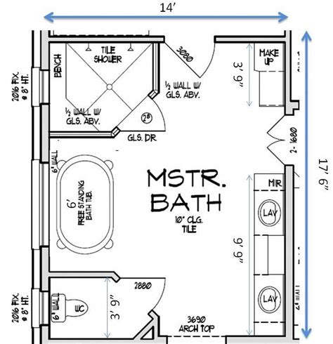 Master Bathroom Idea Modernon Suite Bathroom Layout Plans Bathroom