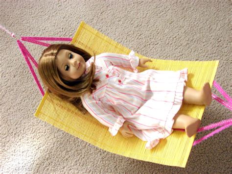 American Girl Doll Play Doll Craft Make Your Doll A Hammock
