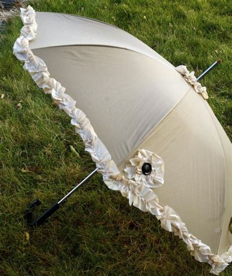 Umbrella With Ruffles Dollar Store Item Diy Projects