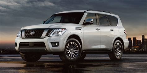 Learn about the new safety technology and driver assist features, premium styling, and rugged capability — you'll like what you see. 2019 Nissan Armada Review | New Nissan Cars for Sale