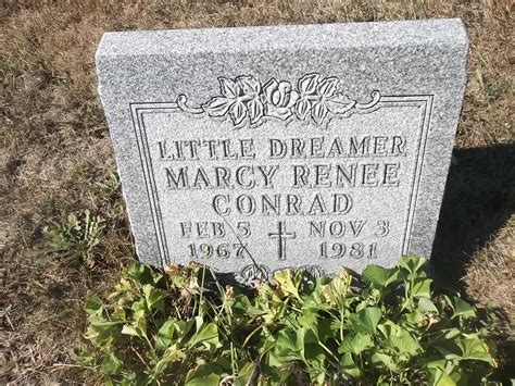 Marcy Renee Conrad 1967 1981 Find A Grave Memorial