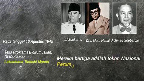 Sejarah Proklamasi Kemerdekaan Indonesia Agustus Gambaran