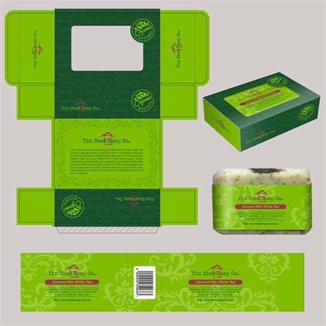 Packaging Design By Talahib For Retail Soap Display Box And Label
