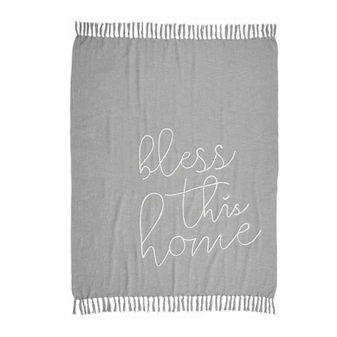 bless this home throw blanket