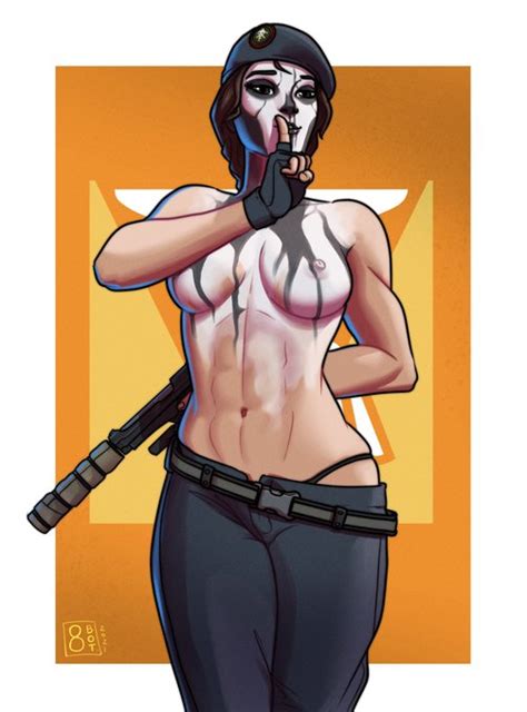 Rule 34 8botfunpunch Breasts Caveira Rainbow Six Rainbow Six Rainbow Six Siege Thong 5494456