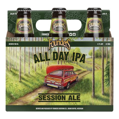 Founders All Day Ipa 6 Pack Bottles Colonial Spirits