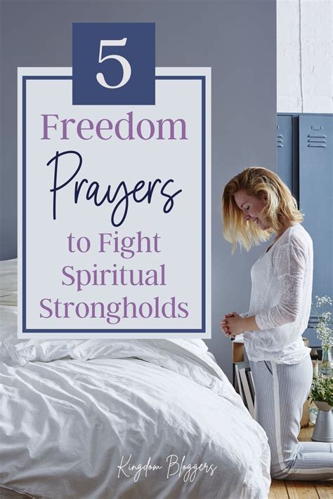 5 Freedom Prayers To Fight Spiritual Strongholds In 2021 Prayers