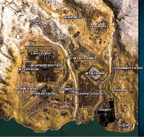 Call Of Duty Battle Royale Map Explored In New Video Vgc