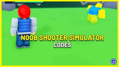Noob Shooter Simulator Codes Roblox May 2023 Gamer Tweak