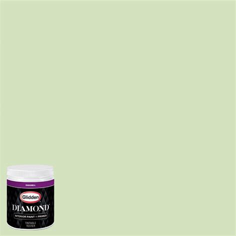 Mar 28, 2019 · the green color of moss, the deep blues and grays in the sky—these are the colors that feel naturally cozy this time of year. in this bedroom, a wall painted sage sets a neutral backdrop, while brown trim and rich furnishings complete the rustic palette. Glidden Diamond 8 oz. #HDGG45 Soft Venetian Green Eggshell ...