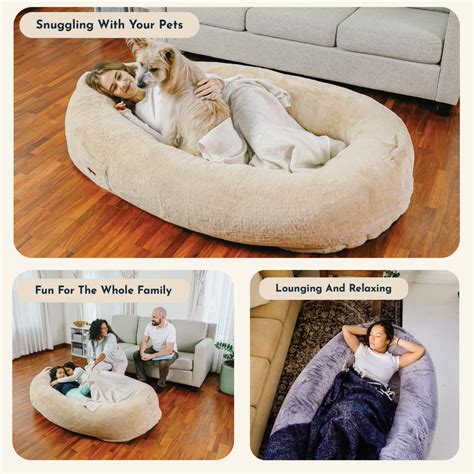 The Original Human Dog Bed Giant Dog Beds For Humans Plufl